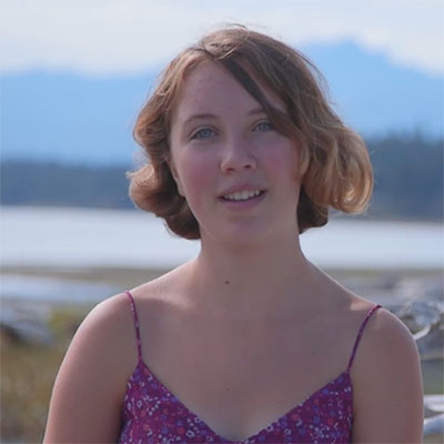 chaya mills at Eco Dfndrs summer camp